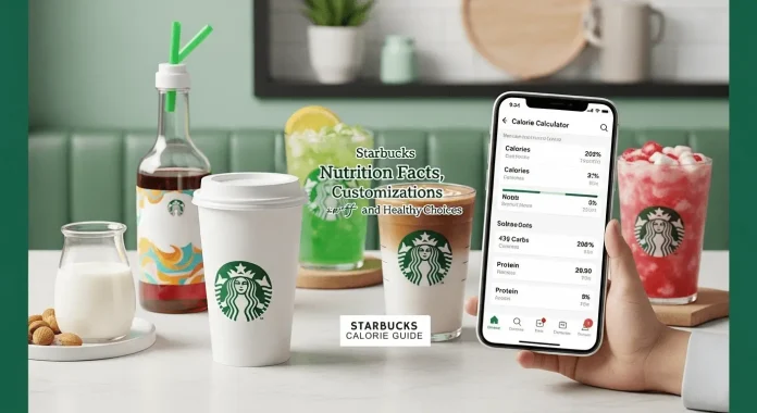 starbucks calorie calculator